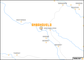 map of Ambahovelo