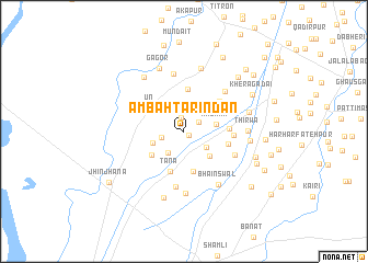 map of Ambahta Rindān