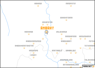 map of Ambahy