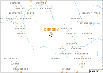 map of Ambahy