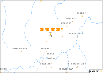 map of Ambaiboabe