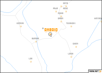 map of Ambaio