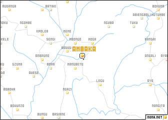 map of Ambaka