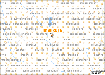 map of Ambakote