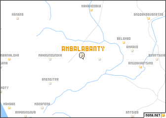 map of Ambalabanty