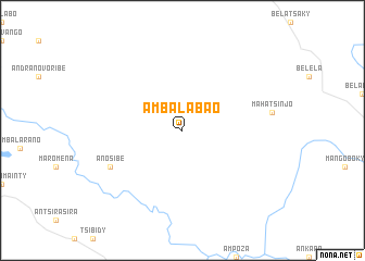 map of Ambalabao