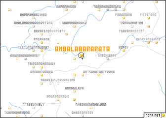 map of Ambalabararata