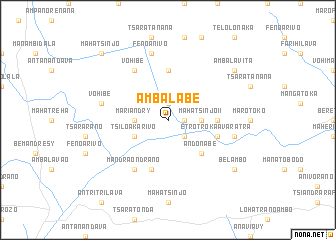 map of Ambalabe