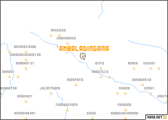 map of Ambaladingana