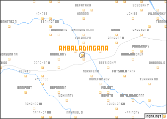 map of Ambaladingana