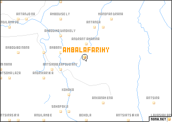 map of Ambalafarihy