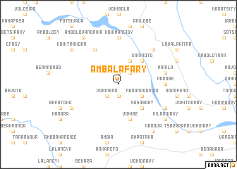 map of Ambalafary