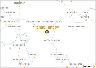 map of Ambalafary