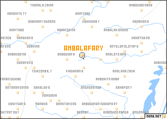 map of Ambalafary