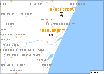 map of Ambalafary