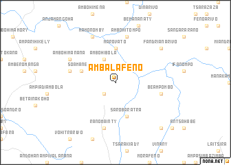 map of Ambalafeno