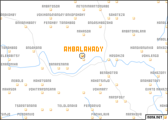 map of Ambalahady