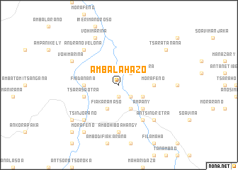 map of Ambalahazo