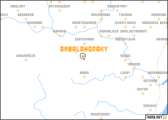 map of Ambalahoraky