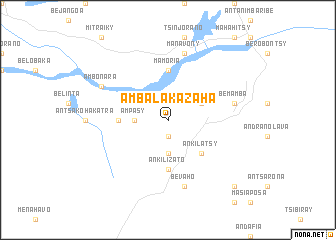 map of Ambalakazaha