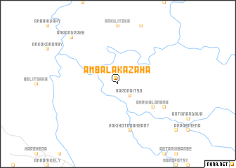 map of Ambalakazaha