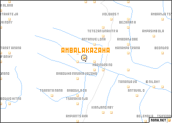 map of Ambalakazaha