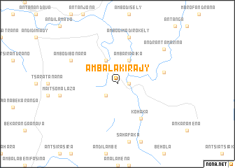 map of Ambalakirajy