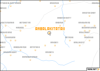 map of Ambalakitata II