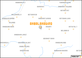 map of Ambalamadiro