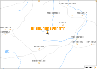 map of Ambalamaevanata