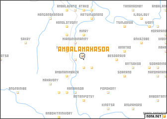 map of Ambalamahasoa