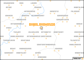 map of Ambalamahasoa