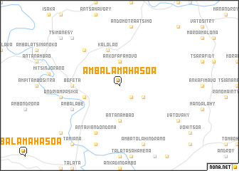 map of Ambalamahasoa