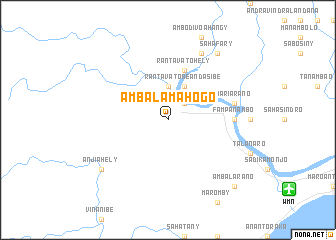 map of Ambalamahogo