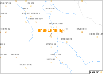 map of Ambalamanga