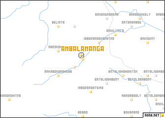 map of Ambalamanga