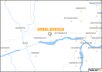 map of Ambalamanga