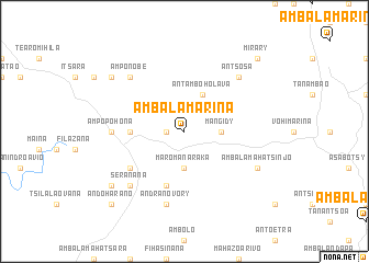 map of Ambalamarina