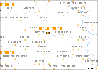 map of Ambalamarina