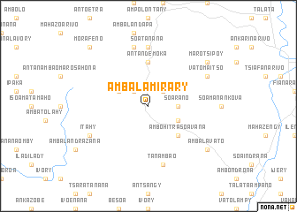 map of Ambalamirary