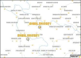 map of Ambalamirary