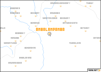 map of Ambalampamba