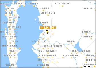 map of Ambalam