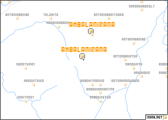 map of Ambalanirana