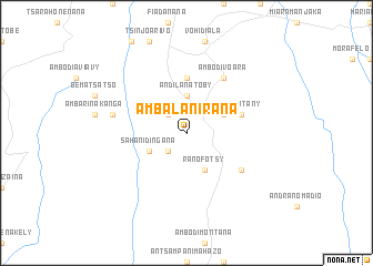 map of Ambalanirana