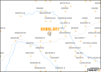 map of Ambalany