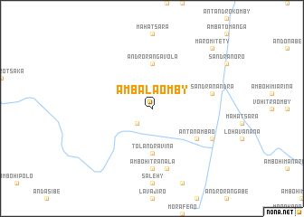 map of Ambalaomby