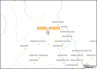 map of Ambalarano