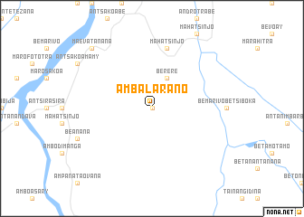 map of Ambalarano