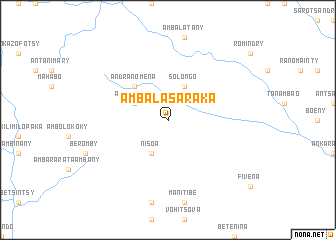 map of Ambalasaraka